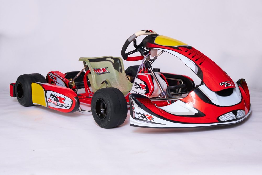 The DR S97 EVO chassis used in the FORT Junior/Senior programme